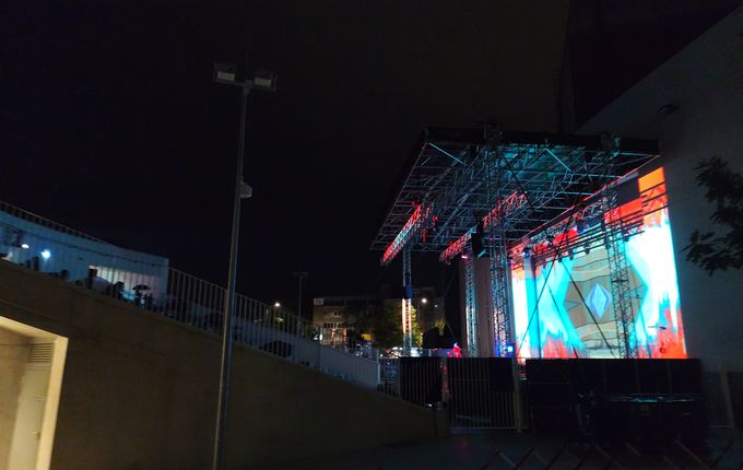 Skupina Etceteral na letnem odru SNG, GONG festival, avgust 2025..  