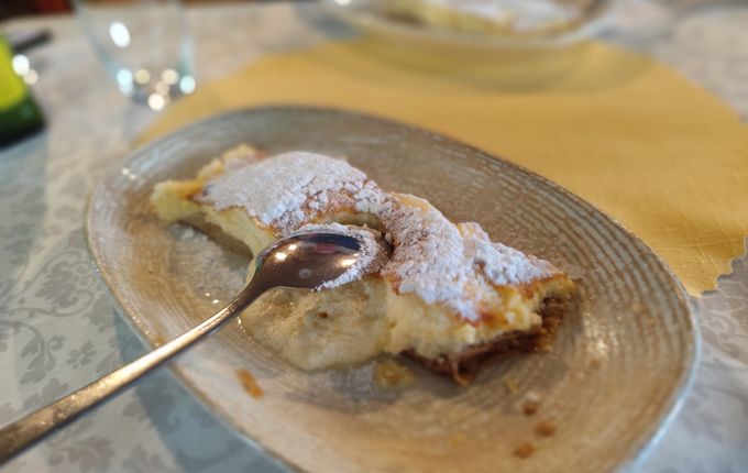 . La leggendaria crêpe della trattoria Kekec (mezza porzione). &copy;Foto: Blaž Kosovel