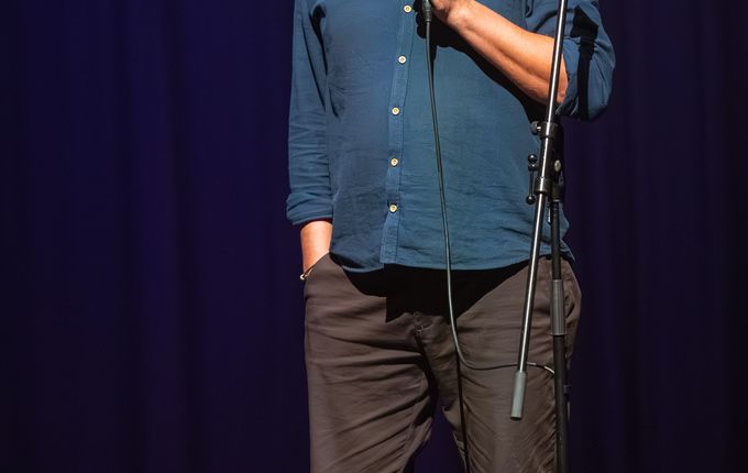 Vodja KUD Morgan Tadej Stolić, foto: Jernej Humar.  