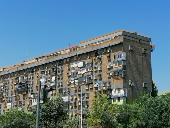 Novi Beograd, Jugoslavija (danes Srbija) .  &copy;Foto: Blaž Kosovel