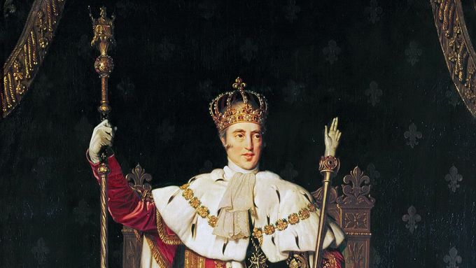 Kronanje Karla X. Slika: Jean-Auguste-Dominique Ingres .  