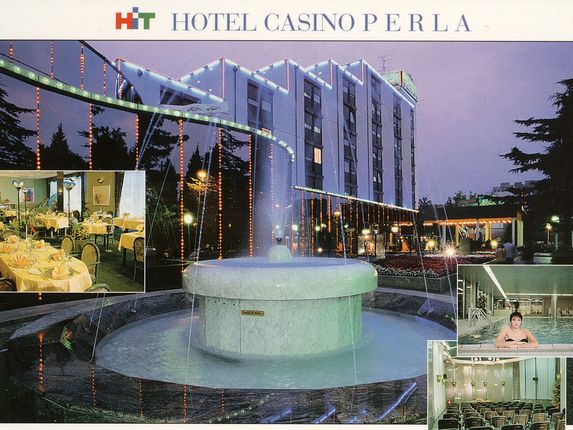 .  &copy;hrani Pokrajinski arhiv v Novi Gorici - PANG 667 Zbirke razglednic krajev Nova Gorica - Casino hotel Perla, 1999