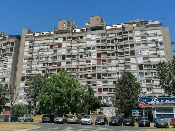 Novi Beograd, Jugoslavija (danes Srbija) .  &copy;Foto: Blaž Kosovel