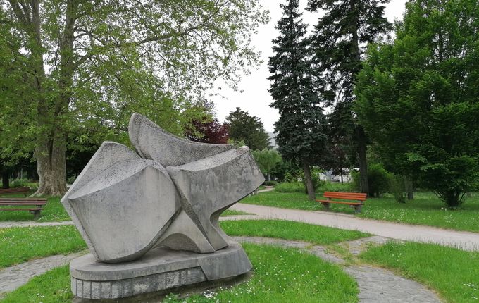 Spomenik diverzantom.  