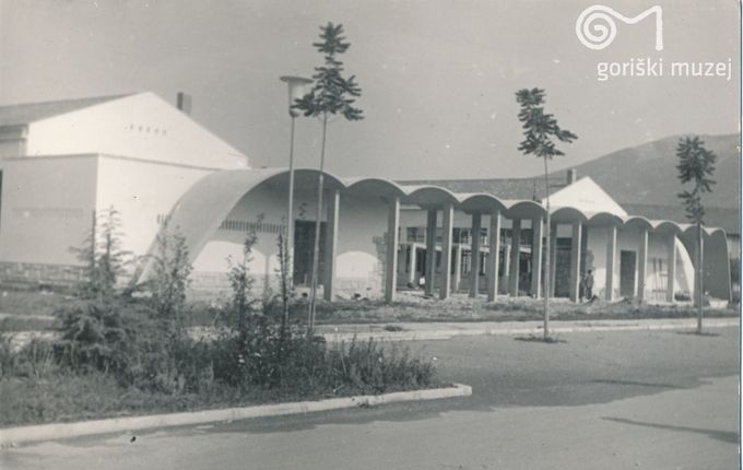 . Prvotna zasnova kavarne in restavracije.  &copy;Foto hrani Goriški muzej Kromberk - Nova Gorica